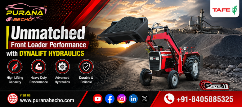 Massey Ferguson DynaTrack Tractor with Front Loader: Price, Features, Specifications & Performance